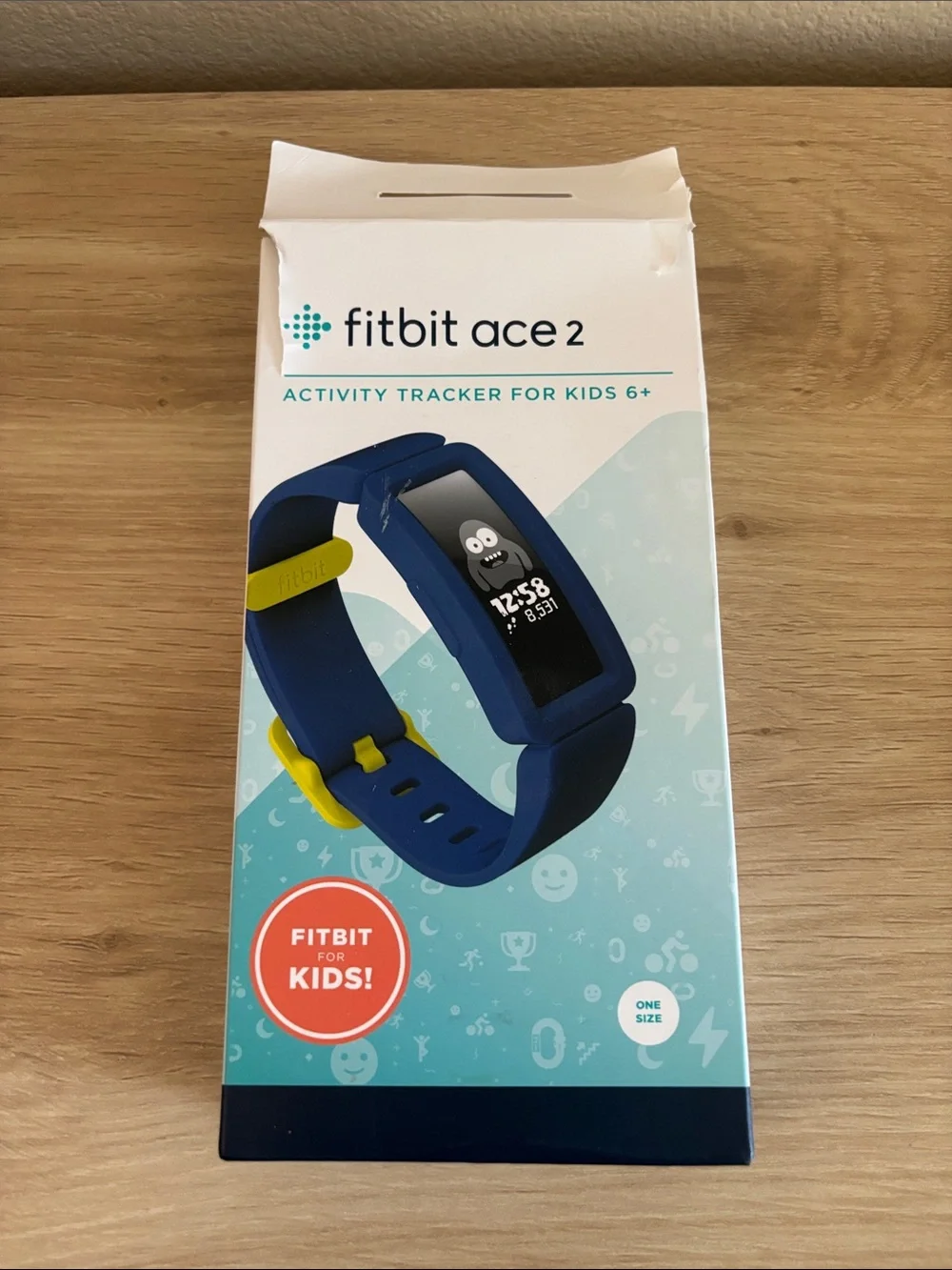 fitbit Ace 2 Kids Activity Tracker - Navy and Yellow